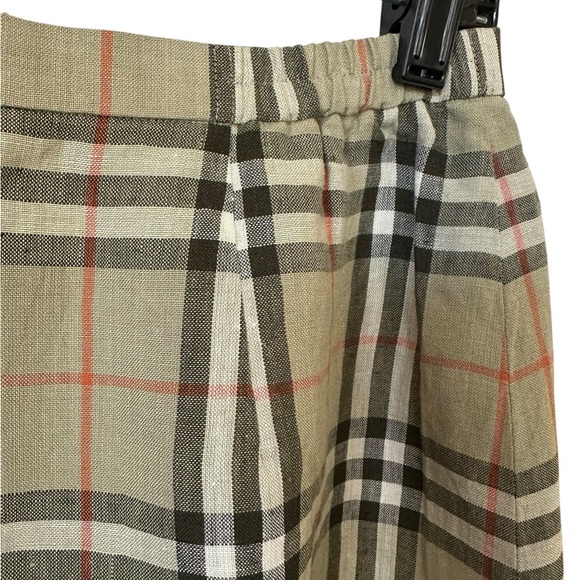 Burberry Plaid Women's Skirt size 13/28 - Picture 7 of 8